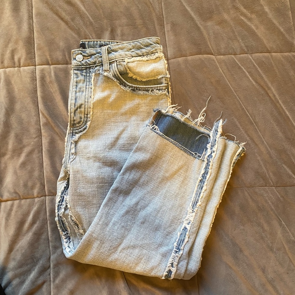 LUCKY BRAND INSIDE OUT LIGHT BLUE JEANS HIGH RISE